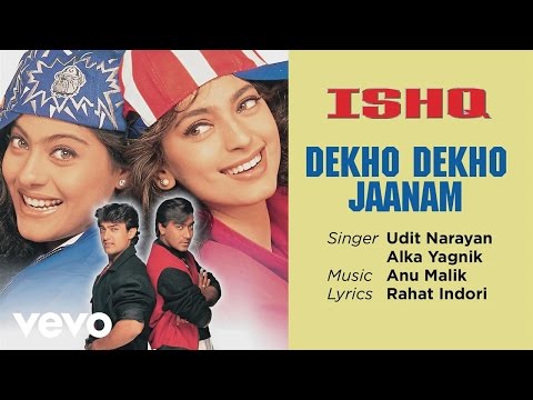 Dekho Dekho Jaanam Best Audio Song - Ishq|Ajay Devgan|Kajol|Udit Narayan|Alka Yagnik - UC3MLnJtqc_phABBriLRhtgQ