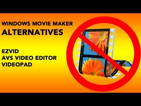 Free Windows Movie Maker Alternatives: AVS, Videopad, Ezvid - UCXAHpX2xDhmjqtA-ANgsGmw