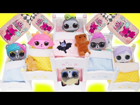 LOL Surprise Fuzzy Pets Lils Doll with Triple Bunk Beds | Toy Egg Videos - UCcUYGJmWfnkIyE36wss_nAw