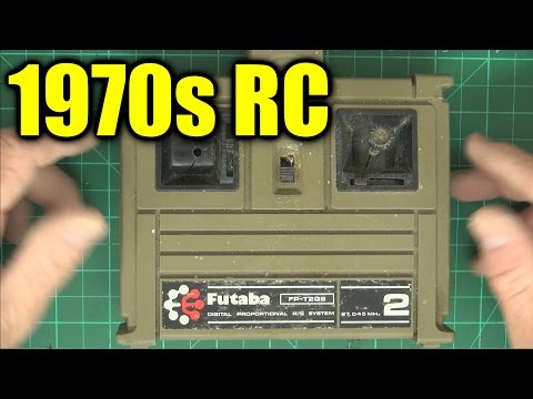 Futaba 2-channel radio control transmitter from the 1970s - UCQ2sg7vS7JkxKwtZuFZzn-g