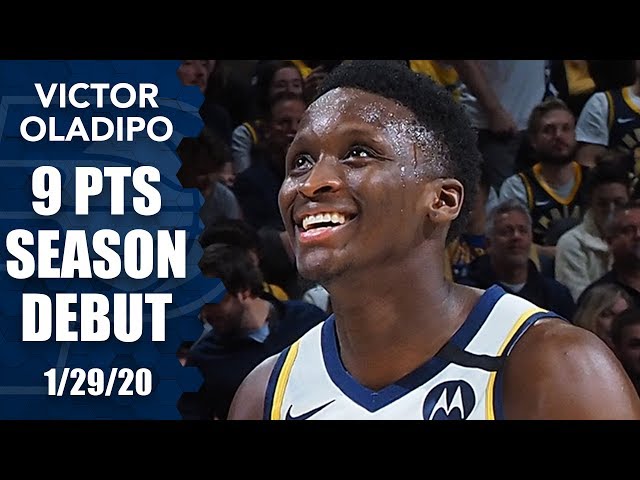 Victor Oladipo’s Return Delivers a Win for the Indiana Pacers