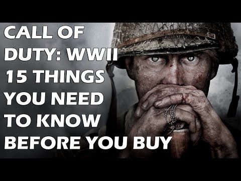 15 Things You NEED To Know Before You Buy Call of Duty: WW2 - UCXa_bzvv7Oo1glaW9FldDhQ