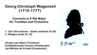 Georg Christoph Wagenseil (1715-1777) - Concerto in E flat Major for Trombon and Orchestra