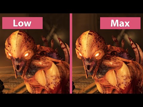 DOOM – PC Low vs. Max + Details Graphics Comparison - UCy1-UfHBaFlQHDLNU9lYiyQ