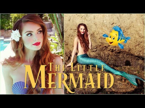 Ariel 'The Little Mermaid' Makeup  & Hair Transformation | Disney Princess Tutorial