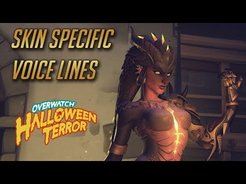 Overwatch - All Skin Specific Voices Lines [Halloween 2017 update] - UC9q8La4fCRWiaZeaFLYErKQ