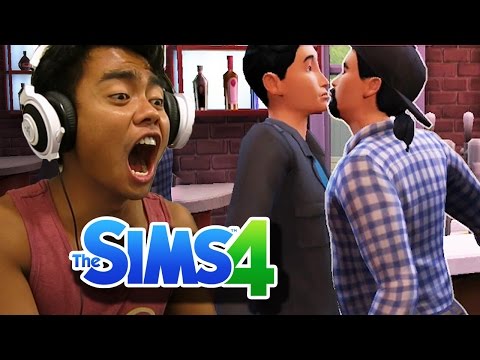 RICHARD AND ALEX KISS?! The Sims 4 Part 7 - UCOWh_KHdKlbsC6voOzYXhZQ