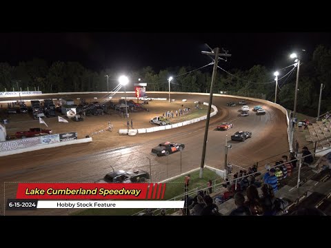 Lake Cumberland Speedway - Hobby Stock Feature - 6/14/2024 - dirt track racing video image