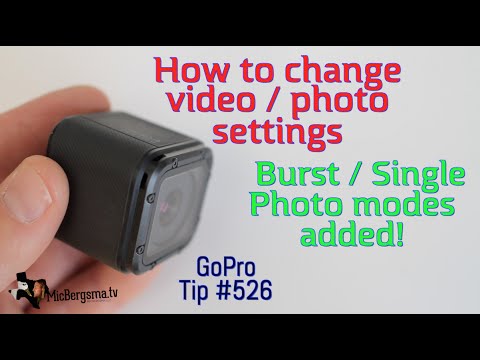 Hero4 Session - How to use Burst / Single Photo Modes - GoPro Tip #526 - UCTs-d2DgyuJVRICivxe2Ktg