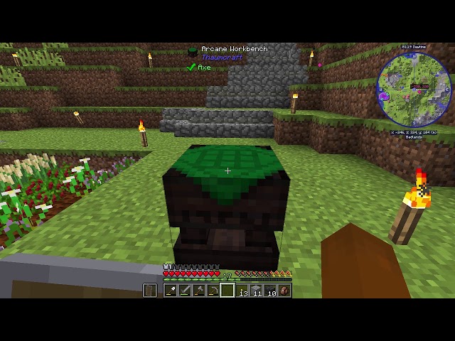 How to make Arcane table in Minecraft