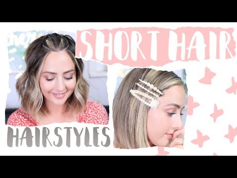 EASY Hairstyles For Short Hair 2019! - UCsWQWXOPongqZJM5D3B_oRQ