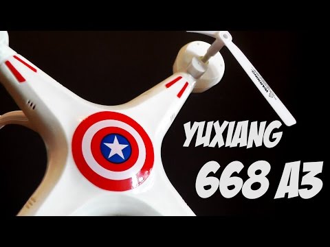 DRONE YUXIANG 668 A3 REVIEW Y UNBOXING ESPAÑOL - UCYZKQeeNg-ZAeLYvrD_wPRQ