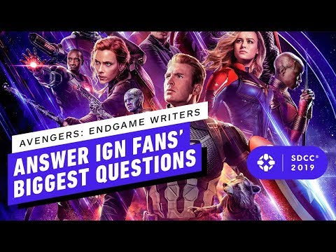 Avengers: Endgame Writers Answer IGN Fans’ Biggest Questions - Comic Con 2019 - UCKy1dAqELo0zrOtPkf0eTMw