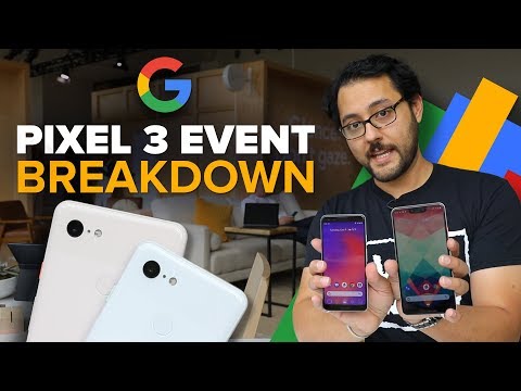 We break down the Google Pixel  3 event (Alphabet City) - UCOmcA3f_RrH6b9NmcNa4tdg