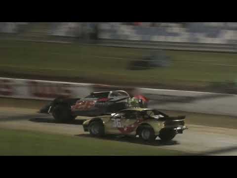 Auckland Super Saloon Championship Feature 2024 - dirt track racing video image