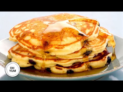 The Fluffiest Blueberry Pancakes - Anna Olson - UCr_RedQch0OK-fSKy80C3iQ