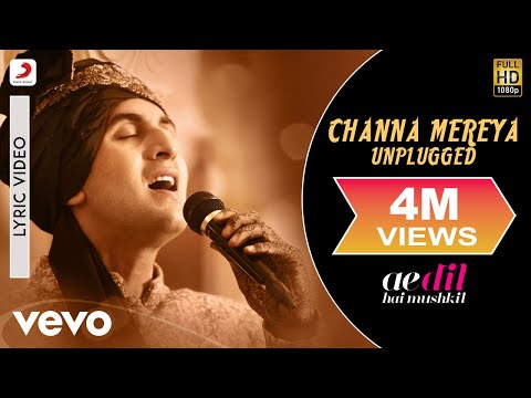 Channa Mereya - Unplugged | ADHM | Arijit Singh | Ranbir | Anushka | Lyric Video - UC3MLnJtqc_phABBriLRhtgQ