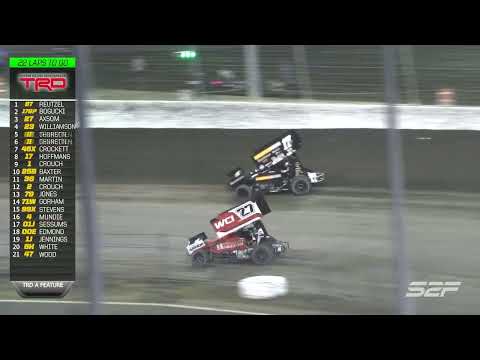 10.5 POWRi 410 Outlaw Sprint League at Texas Motor Speedway Dirt Track | Highlights - dirt track racing video image