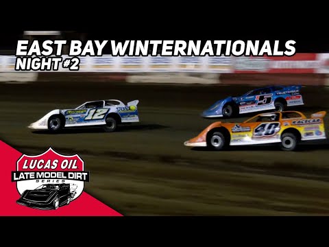 Winternationals Night #2 | Lucas Oil Late Model Dirt Series at East Bay Raceway Park - dirt track racing video image