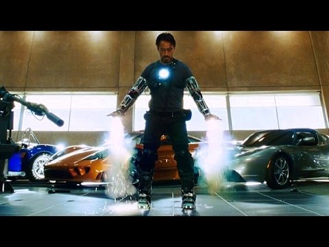 Iron Man - "Yeah, I Can Fly" - First Flight Test (Scene) Iron Man (2008) Movie CLIP HD - UClVbhSLxwws-KSsPKz135bw