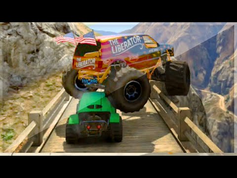 Monster Truck VS Stunt Buggy (GTA 5 Funny Moments) - UCfLuMSIDmeWRYpuCQL0OJ6A