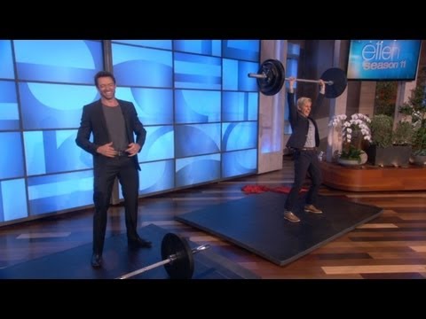 Who Can Lift More? Ellen or Hugh Jackman? - UCp0hYYBW6IMayGgR-WeoCvQ