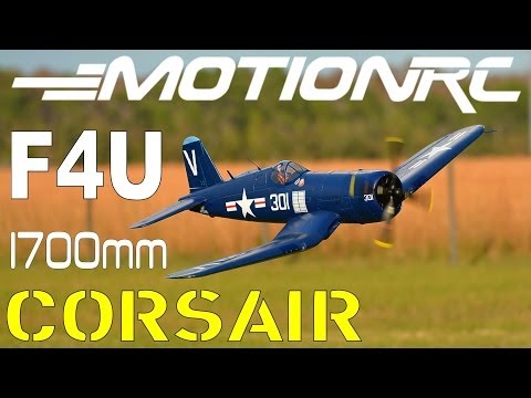 MotionRC / FMS F4U CORSAIR 1700mm FLIGHT DEMO In HD Part 3 of 3 - UCdnuf9CA6I-2wAcC90xODrQ