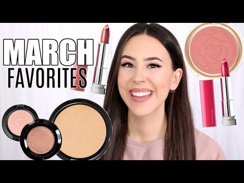 MARCH FAVORITES 2019 || Drugstore Makeup, Skincare, Fashion, Book & MORE