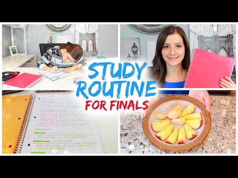 Study Routine For Finals - UCKyCO9bxCT70gjHurJA7hSg