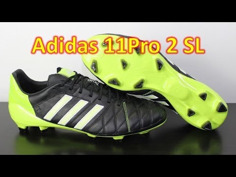 Adidas 11pro 2 SL Black/White/Solar Slime - Unboxing + On Feet - UCUU3lMXc6iDrQw4eZen8COQ