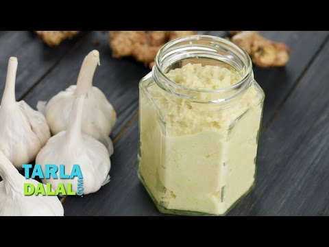 Ginger-Garlic Paste by Tarla Dalal - UCYRRwNWXxCKFaVjFuXo1I8Q