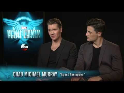 Marvel's Agent Carter - Chad Michael Murray & Enver Gjokaj Interview - UCvC4D8onUfXzvjTOM-dBfEA