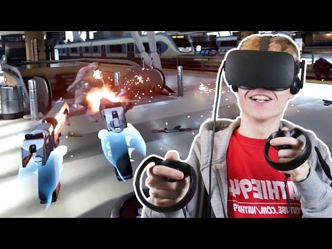 EPIC SHOOTER GAME WITH OCULUS TOUCH! | Bullet Train VR (Oculus Rift CV1 Gameplay) - UCrJ6nAyzf6TXQHZegblxfmg