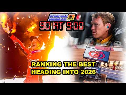 SprintCarUnlimited 90 at 9 for Thursday, March 5th: Ranking the best non-national touring drivers - dirt track racing video image