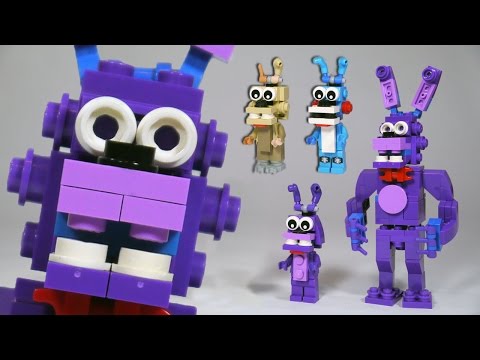 How to Build: LEGO Bonnie (Toy, Withered & Springtrap) | LEGO FNAF - UC6Hns4aMY1JYLz-3XvLvHDw