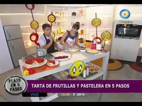 Tarta de frutilla con crema en 5 pasos. - UCb8W2JPNwMtV4xA0LFb3LUw