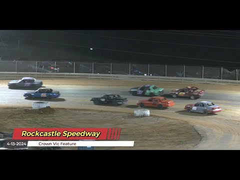 Rockcastle Speedway - Crown Vic Feature - 4/23/2024 - dirt track racing video image