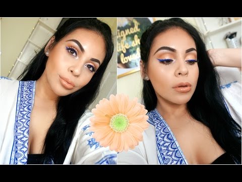 SPRING MAKEUP TUTORIAL 2017 | Glowy Skin + Pop Of Color | JuicyJas - UCqTR5f7YkGro3cPv23SqcqQ