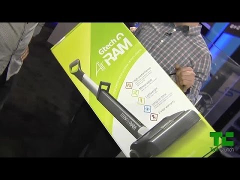 TechCrunch Gives Away A Connected Vacuum | CES 2014 - UCCjyq_K1Xwfg8Lndy7lKMpA