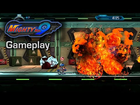 Dashing Through the Mighty No. 9 Beta - Gameplay - UCbu2SsF-Or3Rsn3NxqODImw