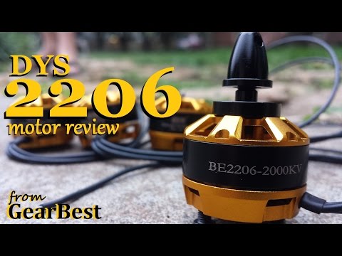 DYS 2206 2000kv Motor Unboxing and Review from GearBest - UC92HE5A7DJtnjUe_JYoRypQ