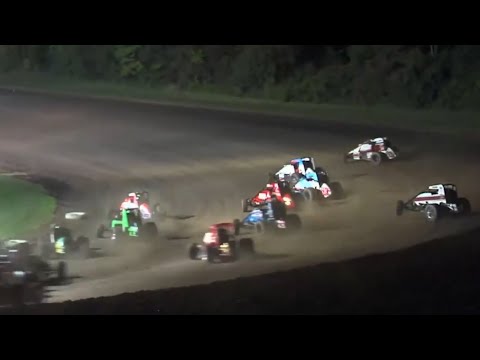HIGHLIGHTS: USAC AMSOIL National Sprint Cars | Gas City I-69 Speedway | September 22, 2022 - dirt track racing video image