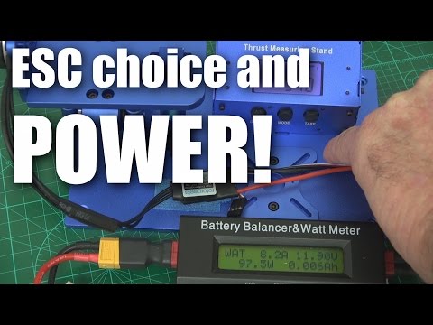 Does ESC choice affect motor power? - UCahqHsTaADV8MMmj2D5i1Vw