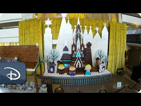 Time-Lapse: 'Frozen' Gingerbread Castle | Walt Disney World - UC1xwwLwm6WSMbUn_Tp597hQ