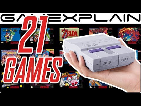 Super NES Classic: 1 Minute of All 21 Games (Gameplay) - UCfAPTv1LgeEWevG8X_6PUOQ