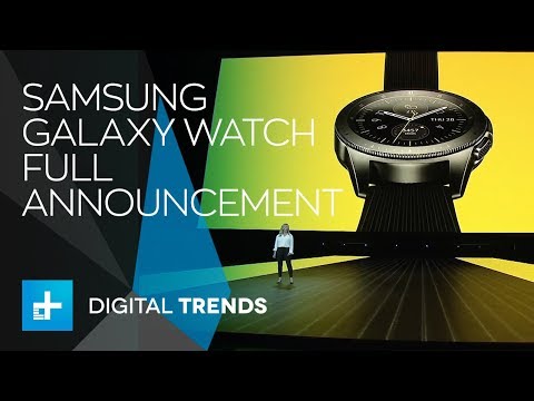 Samsung Galaxy Watch - Full Announcement - UC8wXC0ZCfGt3HaVLy_fdTQw