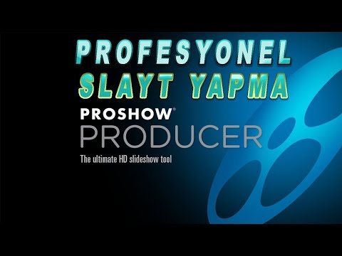 Proshow producer, slayt yapma, slayt nasıl yapılır