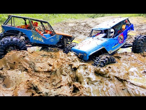 RC Cars MUD Adventures — Axial Wraith vs WLtoys 10428 4x4 Full Comparison #3 — RC Extreme Pictures - UCOZmnFyVdO8MbvUpjcOudCg