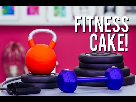 How To Make FITNESS EQUIPMENT Out Of CAKE! Vanilla Cake, Buttercream and Fondant! - UCvM1hVcRJmVWDtATYarC0KA