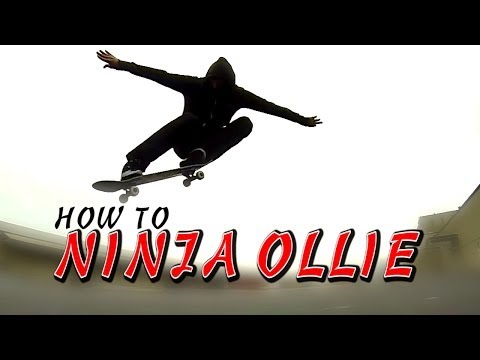 HOW TO NINJA KICK OLLIE THE EASIEST WAY TUTORIAL - UC9PgszLOAWhQC6orYejcJlw